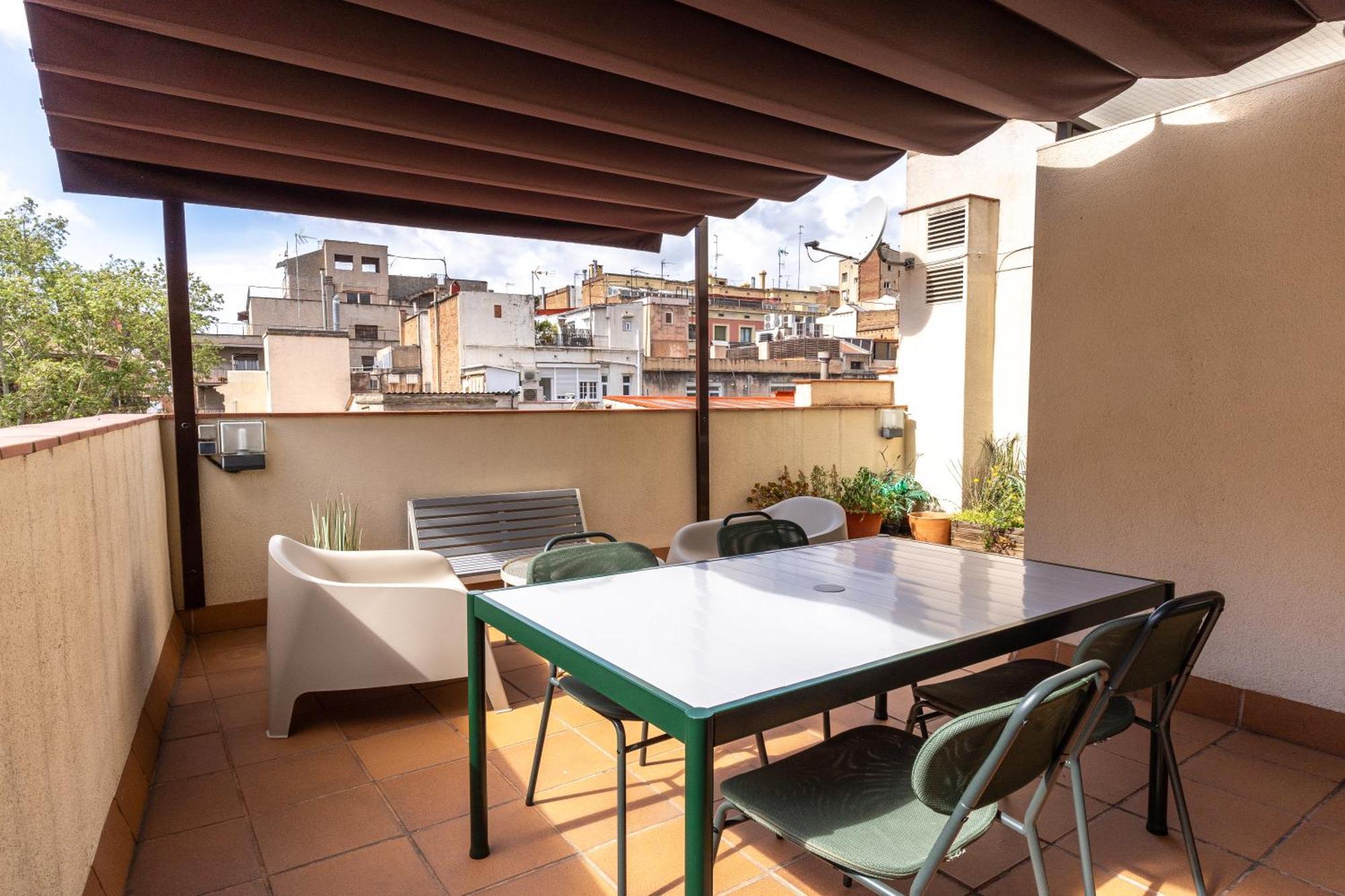 Centrico Apartamento Con Terraza Барселона Экстерьер фото