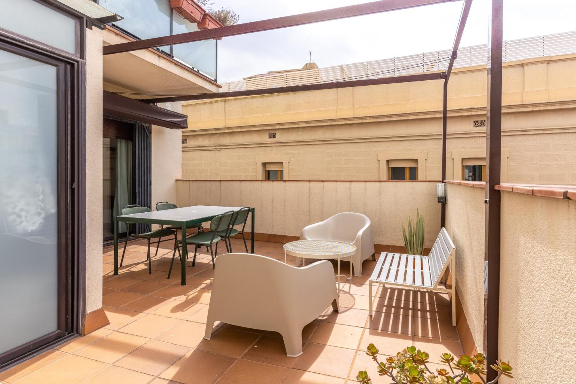 Centrico Apartamento Con Terraza Барселона Экстерьер фото